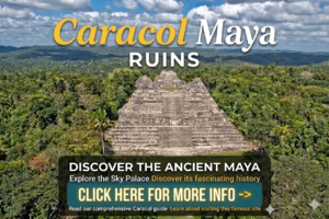 Caracol Maya Temple
